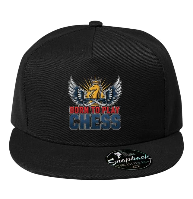Snapback Royal Knight With Wings Végtelen Stratégiák Sakkjátékra Született
