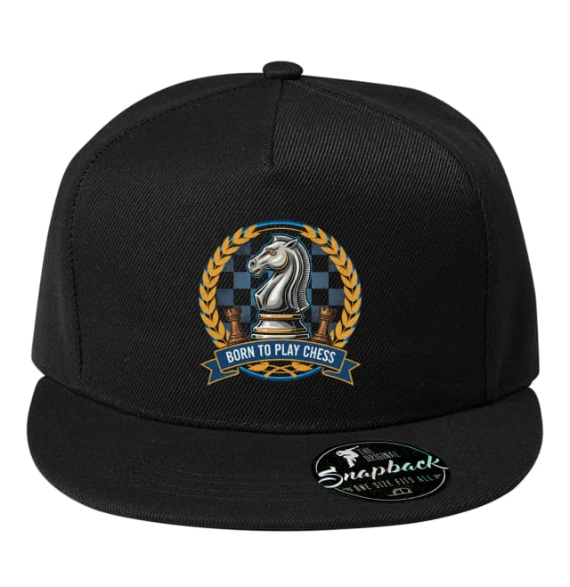 Snapback Sakkjátékra született Royal Knight Stratéga Sakkjátékra született