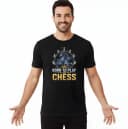 Férfi póló Royal Chess Knight From The Stars Born To Play Chess