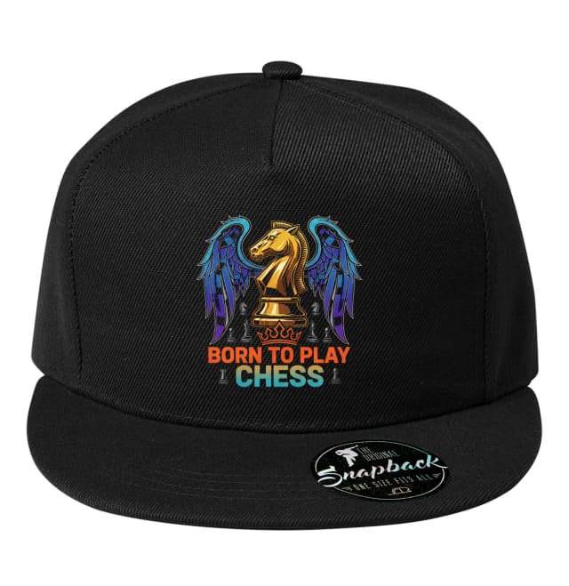 Snapback Golden Winding Rider Sakkjátékra született