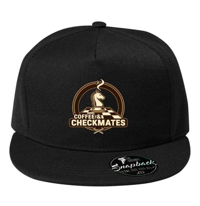 Snapback Sakk Kávé Lépések És Győzelmi Kávé Sakk-mattok