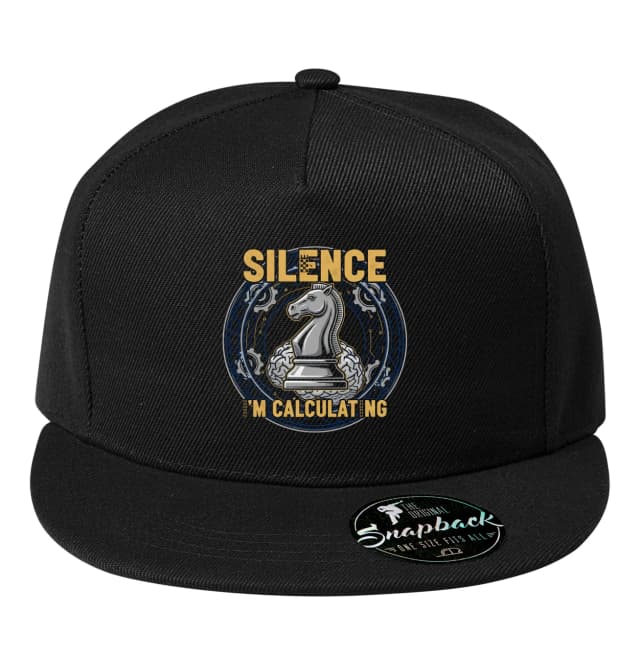 Snapback sakk lovag és számolás agy csend én számolok