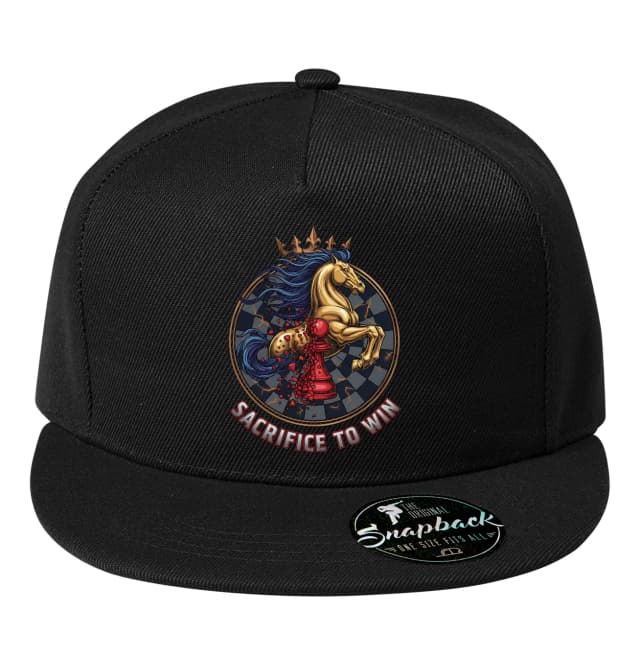 Snapback sakk áldozati gyalog aranylovag koronához és győzelemhez