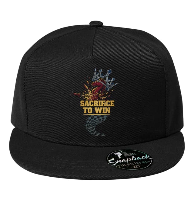 Snapback sakkáldozat a győzelemért a király huszárjával