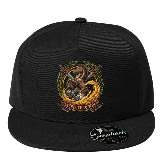 Snapback sakk lovag tüzes áldozat a győzelemért áldozat a győzelemért