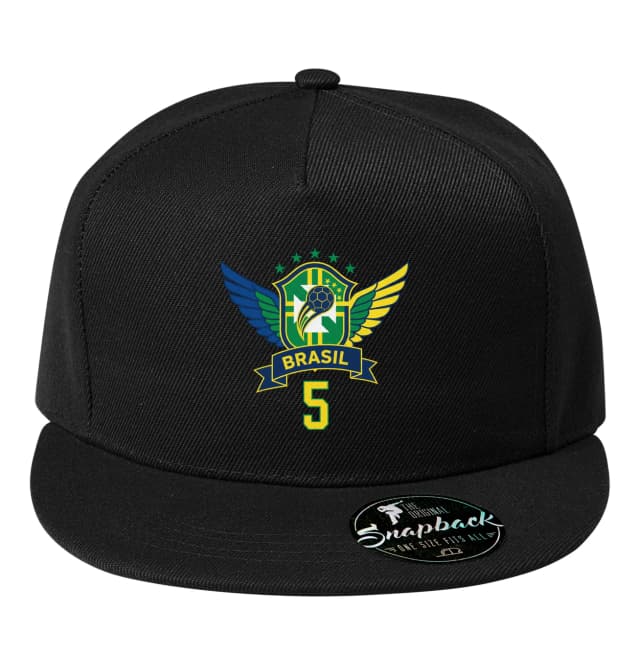 Wings of Legends sapka Brazil Bajnok Emblémával és 5-ös számmal