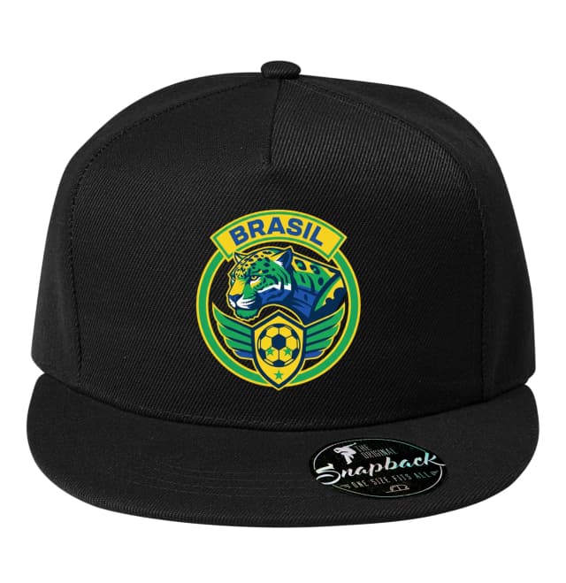 Brazil Jaguar Snapback Football Pride Emblem Samba és Winners Wings