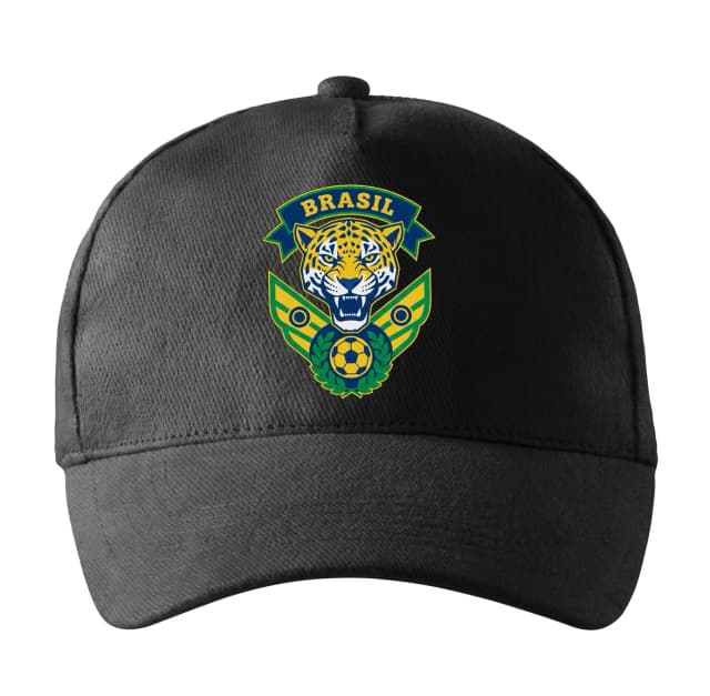 Sapka Vad Jaguár Jelkép Brazília Erő Büszkeség és Futball Szenvedély
