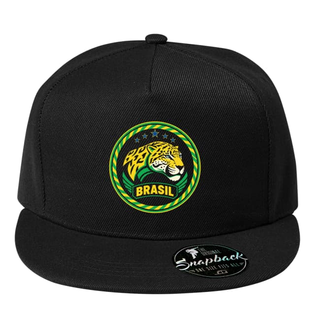Jaguar Brasil Emblem Snapback Tropical Power Football Pride And Style