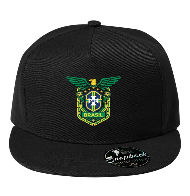 Snapback Eagle és Golden Shield CBF Football Power Brazil Hagyomány és Büszkeség