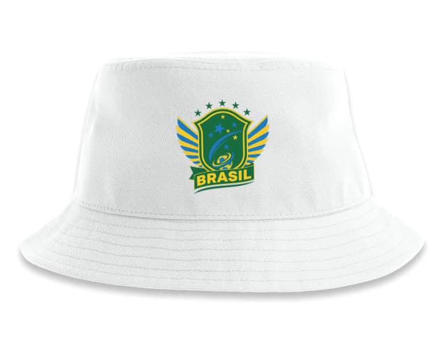 Kalap Repülő Pajzs Brazil Csillag Focilegenda Szárnyakkal és Labdával