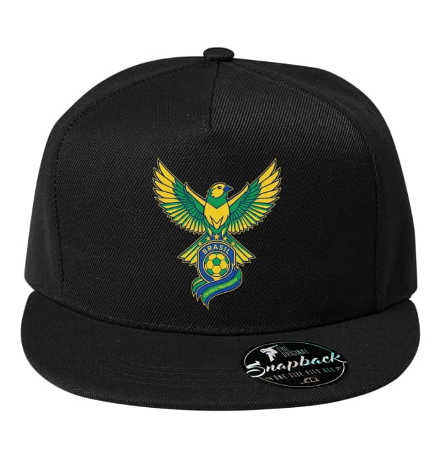 Snapback sapka a brazil Falcon Golden Wings amerikaifutball-bajnokság pajzsának és büszkeségének levétele