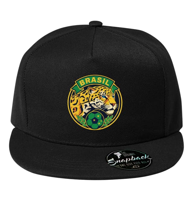 Snapback Wild Jaguar Brazil Pride Erő és Futball Szenvedély