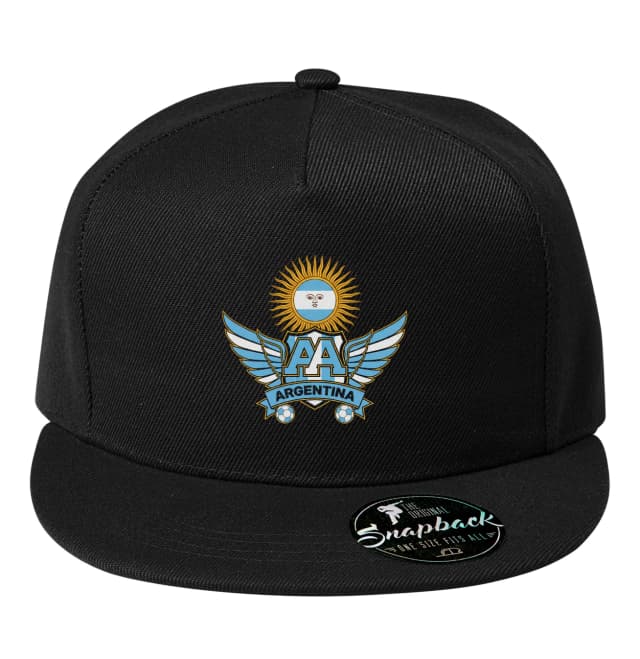 Snapback Famous Sun Argentina Wings emblémája és futballszenvedély