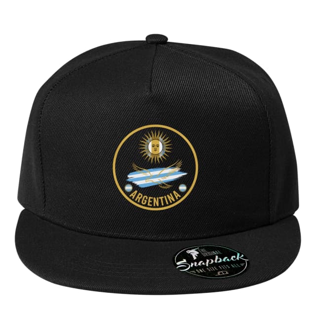 Snapback Argentína Golden Sun és Szárnyaló Sas Retro Football Jelvény