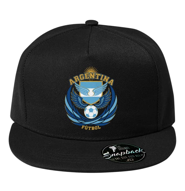 Snapback Argentína focimeccs címer szárnyas labda Sun And Strength Nation