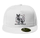 Snapback Night Kibernetikus Fekete Macska Árnyvadász Ragyogó Szemekkel