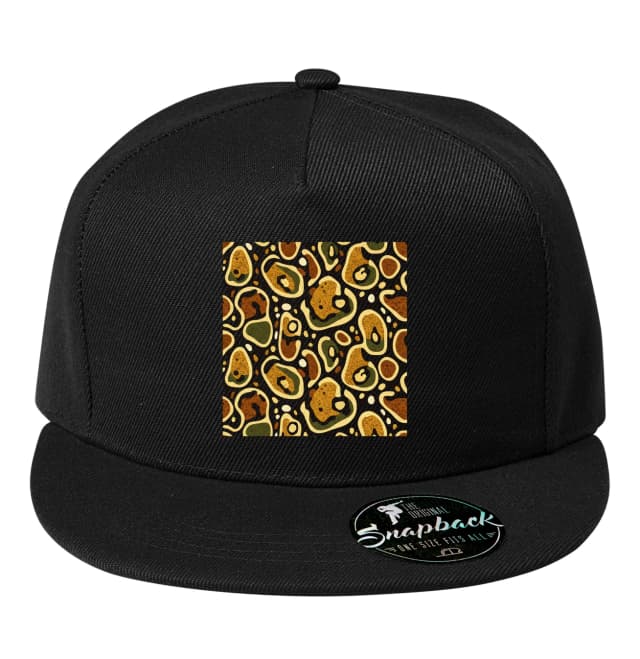 Snapback Teal Ball Python Mosaic meleg organikus álcázóminta