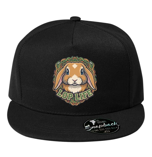 Snapback Aranyos Törpe Lop Nyuszi Stílusos Zöld Koszorú Lop Életben