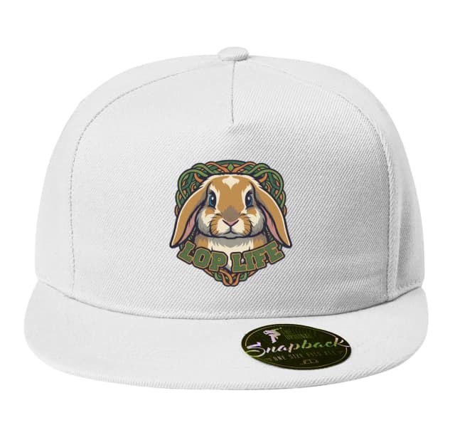 Snapback Aranyos Törpe Nyuszi Lógó Fülekkel és Kelta Csomó Lógó Élettel