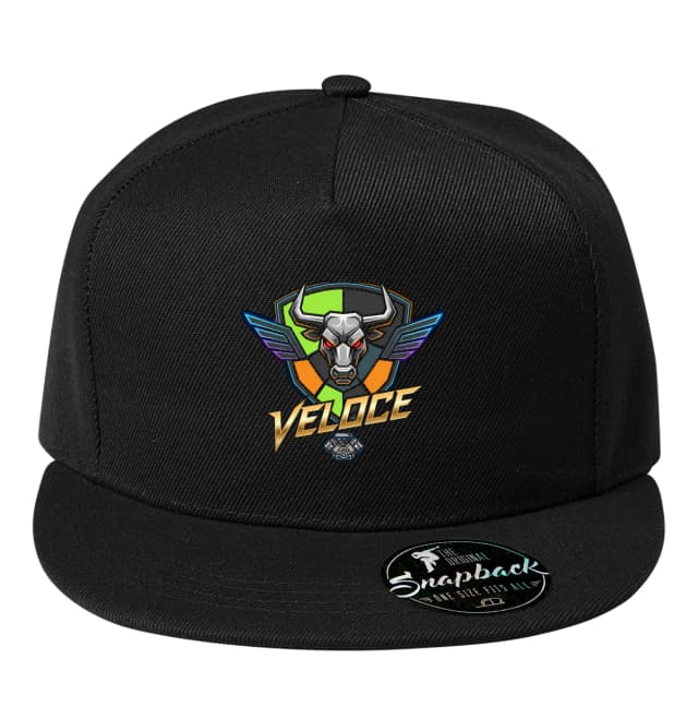 Snapback Predatory Bull Veloce Speed Shield neon szárnyakkal