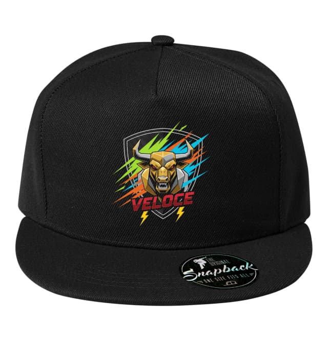 Snapback Aggressive Golden Bull Veloce Shield Sebesség Erő És Stílus