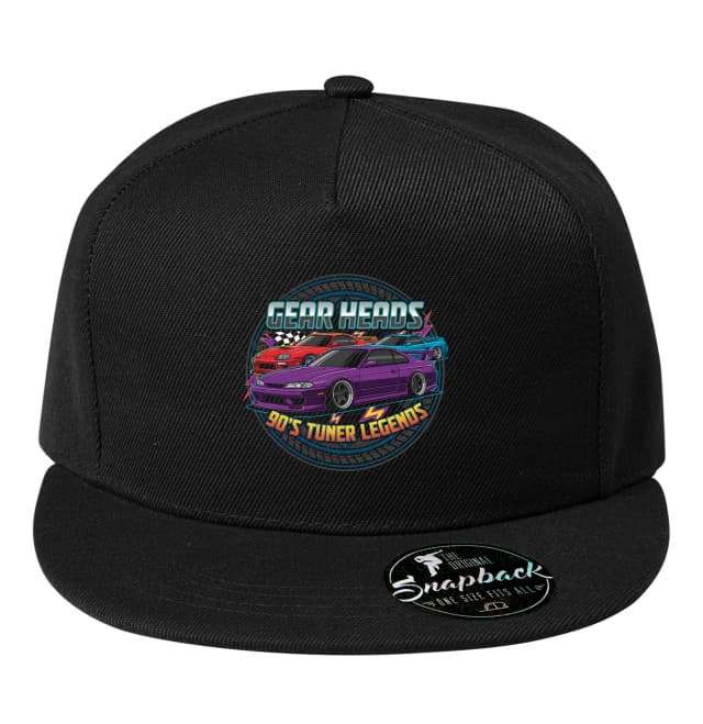 Snapback Gear Heads ikonikus 90-es évekbeli tuning legendák a városi versenyzésből és az utcai versenyzésből