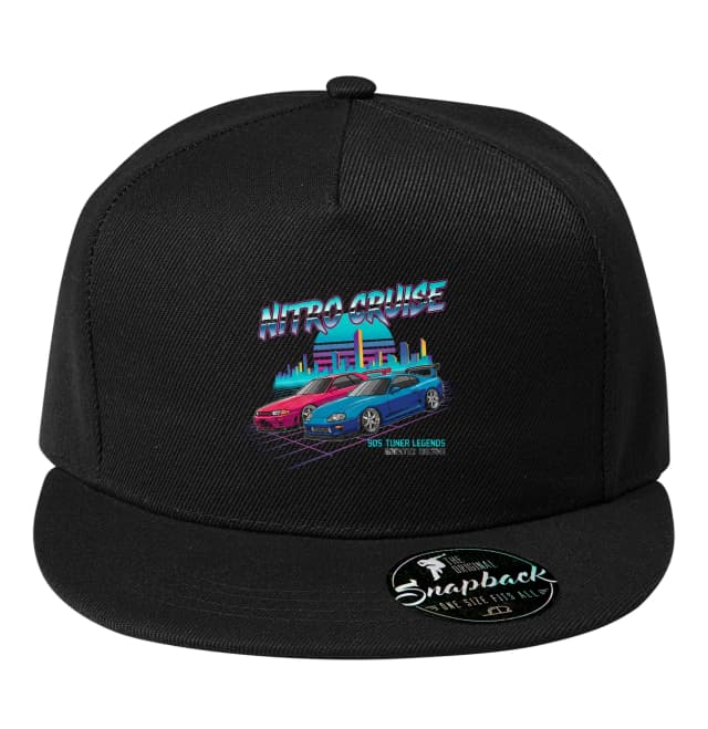 Snapback Nitro Cruise Neon Ride 90s Tuner Legends Boosted Dreams sapka