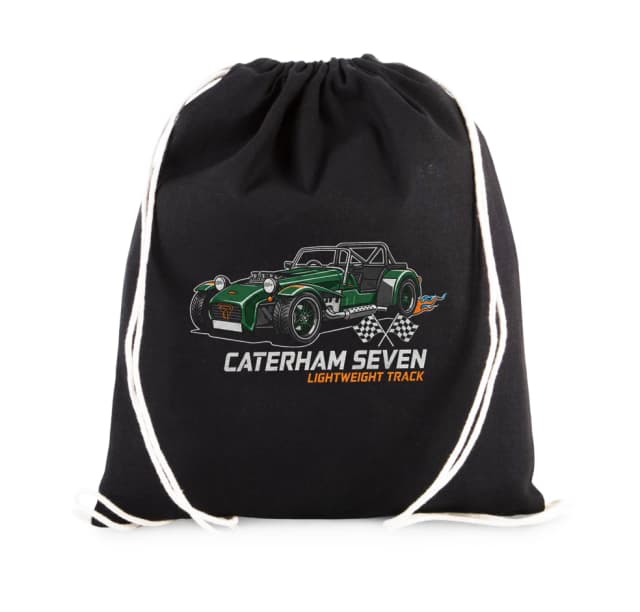 Caterham Seven hátizsák – legendás, könnyűsúlyú pályasportkocsi extrém vezetési élményhez