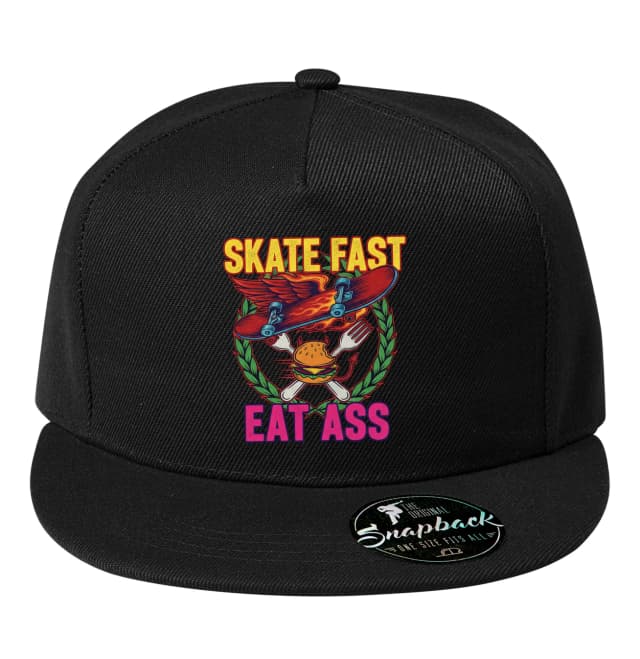 Snapback Skate Rapid Fire On Wheels And Burger Rebel