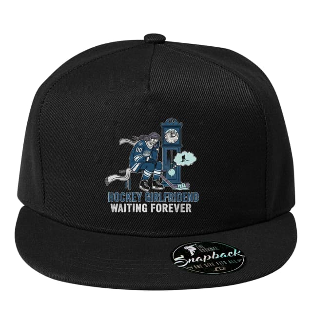 Snapback jégkorong barátnő türelmes barátnő örökké vár a játékosára