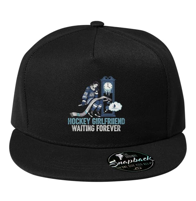 Snapback Frozen Time Waiting Hockey Girlfriend Patient Hockey Soul In Sál
