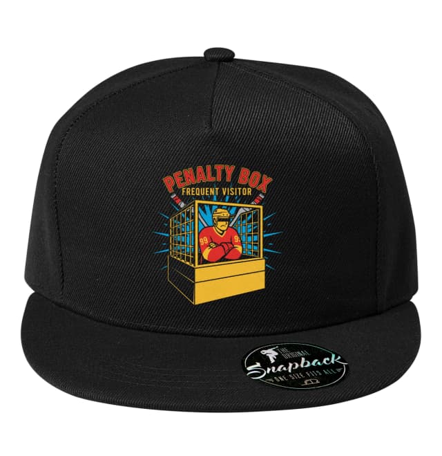 Snapback sapka A büntetőpad királya A büntetőpad gyakori látogatója 99-es számmal