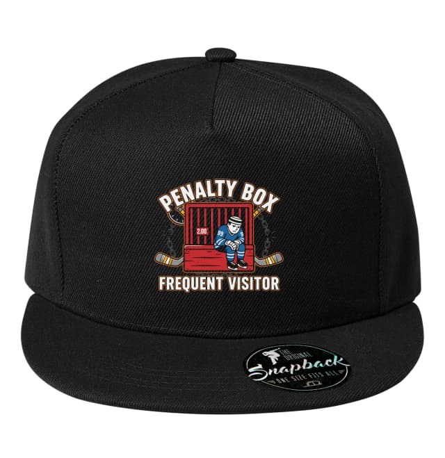 Snapback Penalty Box Gyakori látogató Jégkorong Penalty Pad A Rebel