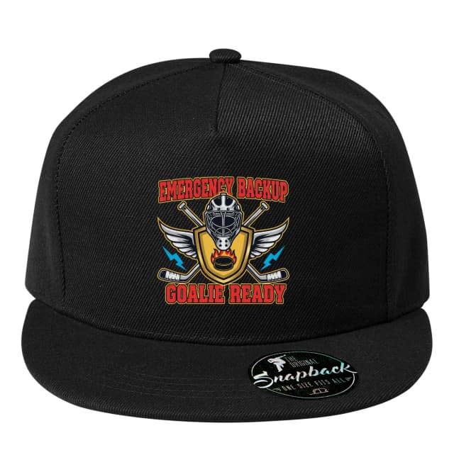 Snapback Vészhelyzeti Kapus Készenléti Védőmaszk Láng Korong És Szárnyak