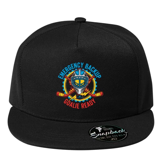 Snapback Vészhelyzeti Tartalék Kapusnak Készen Álló Lightning Flames And Steel Shield