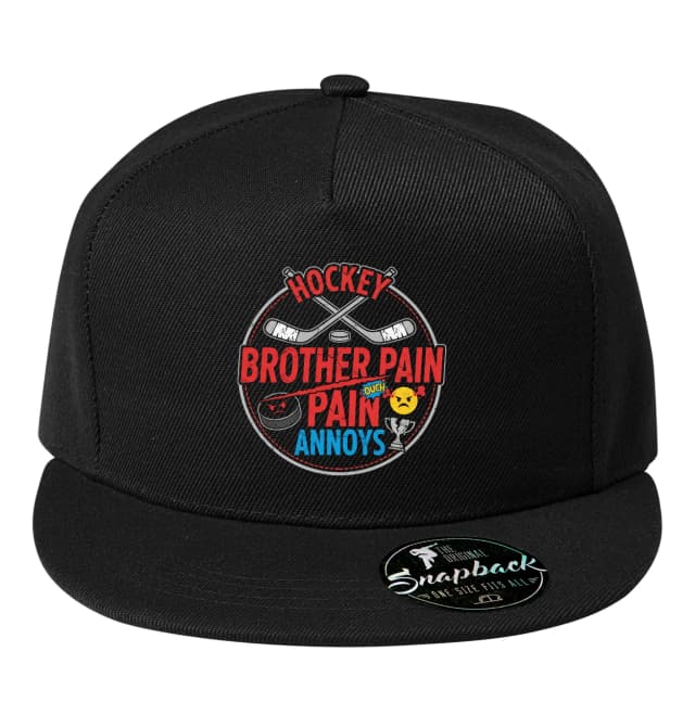 Snapback Hockey Brotherly Pain Puck és Bosszantó Győzelem
