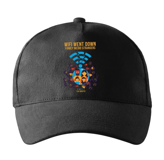 Sapka, amikor öt percre kiesik a wifi. Családot furcsa idegenek vesznek körül.