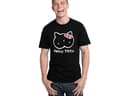Férfi Hello Kitty paródia póló