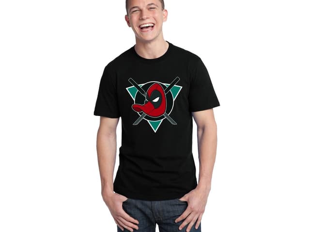 Anaheim Ducks Majestic férfi póló - Deadpool paródia