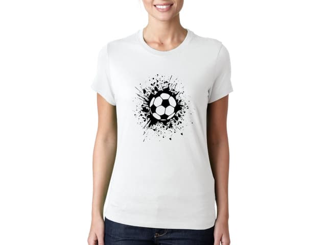 Női póló Football Explosion