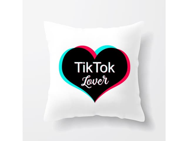 TikTok szerető párna