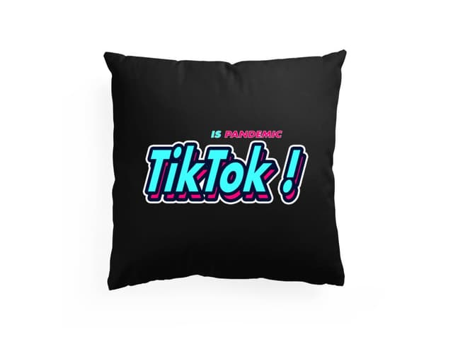 TikTok pandémia párna