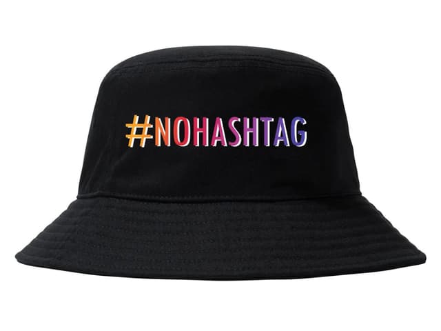 Nincs hashtag kalap