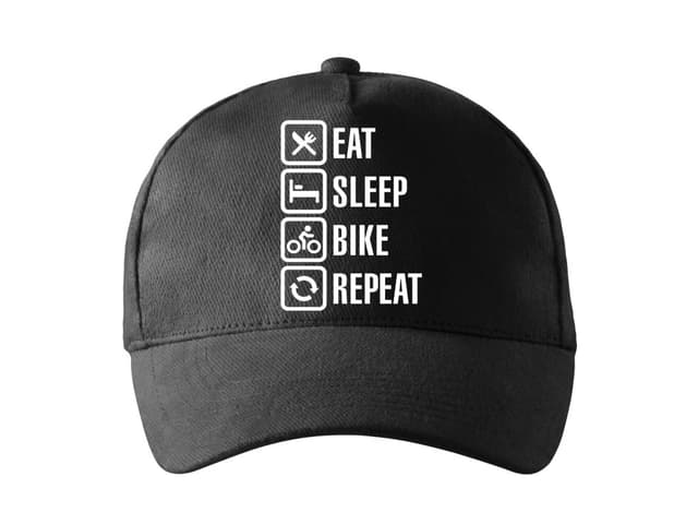 Sapka Eat Sleep Motorcycle Repeat