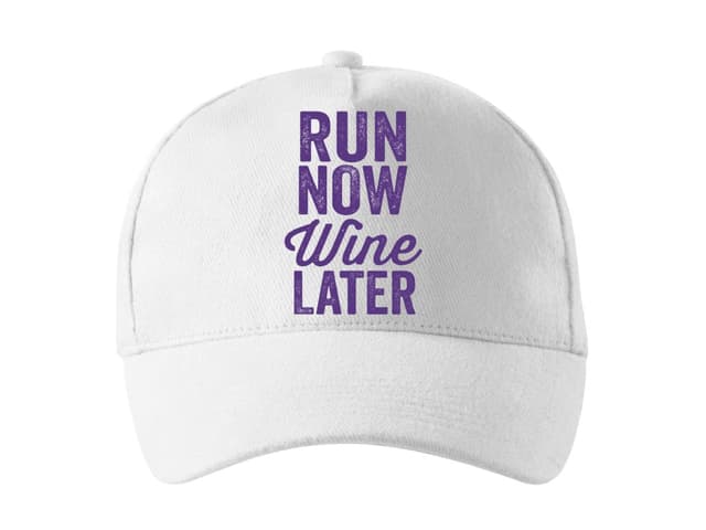 Cap Run Now Wine Later