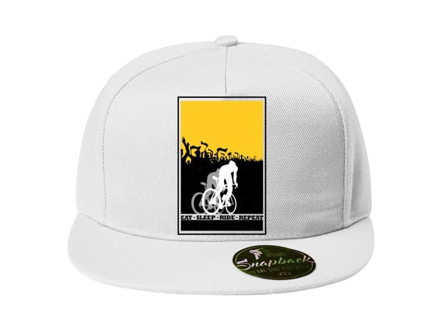 Snapback Kerékpáros Eat Sleep Ride Repeat