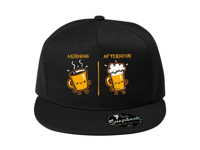 Snapback Reggeli Kávé Délutáni Sör